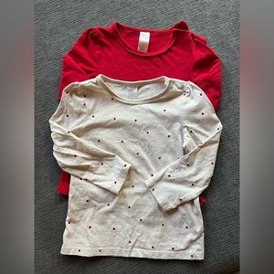 H&M basic long sleeve shirts